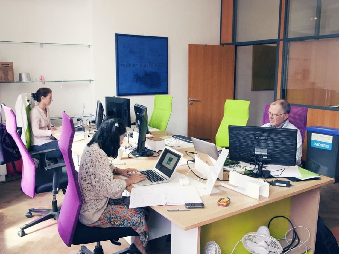 Coworking background